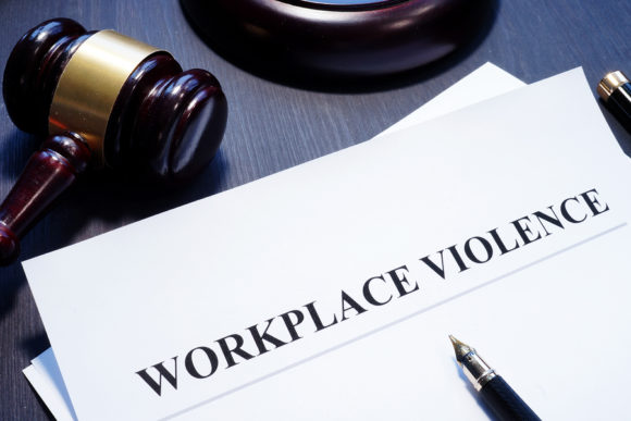 Document about Workplace Violence in a court.